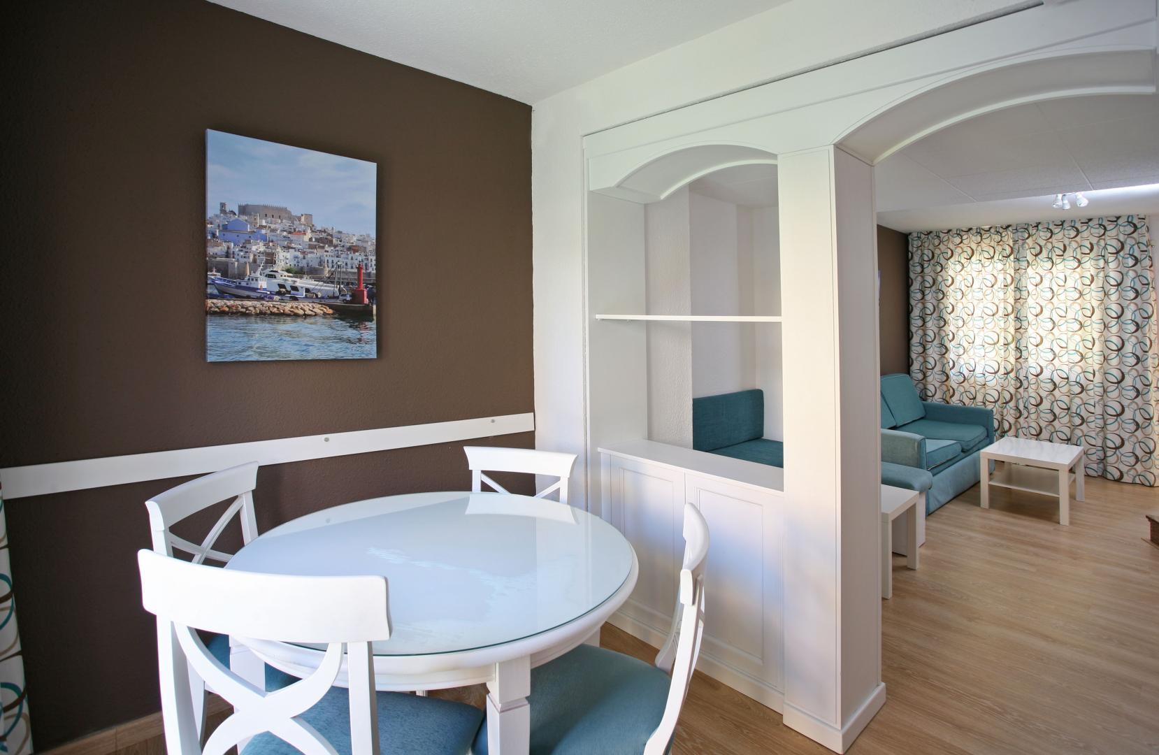 Suite met zithoek — Apartamentos Turísticos Jardines del Plaza