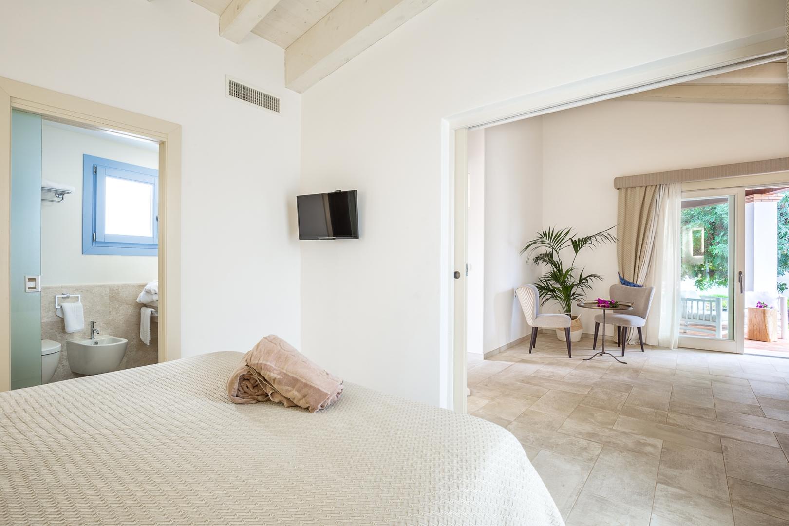 Suite met zithoek — Experience Hotel Corte Bianca