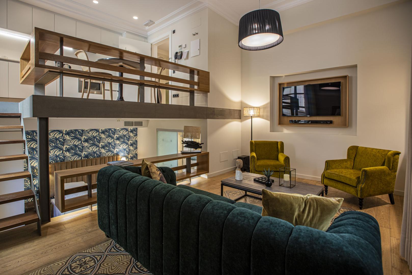 Lobby met receptie — Palma Suites