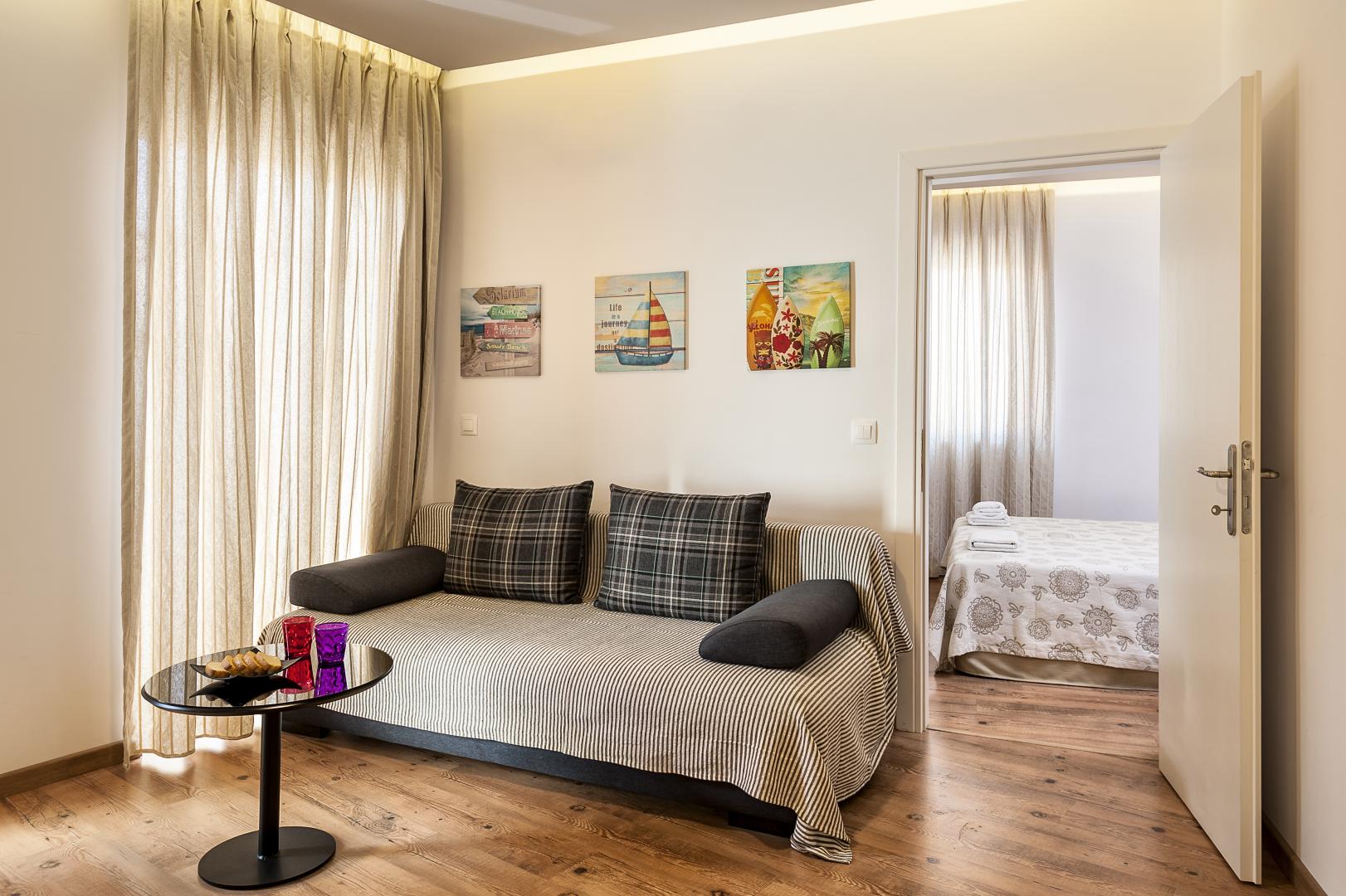 Kamer met tweepersoonsbed — Elina Hotel Apartments