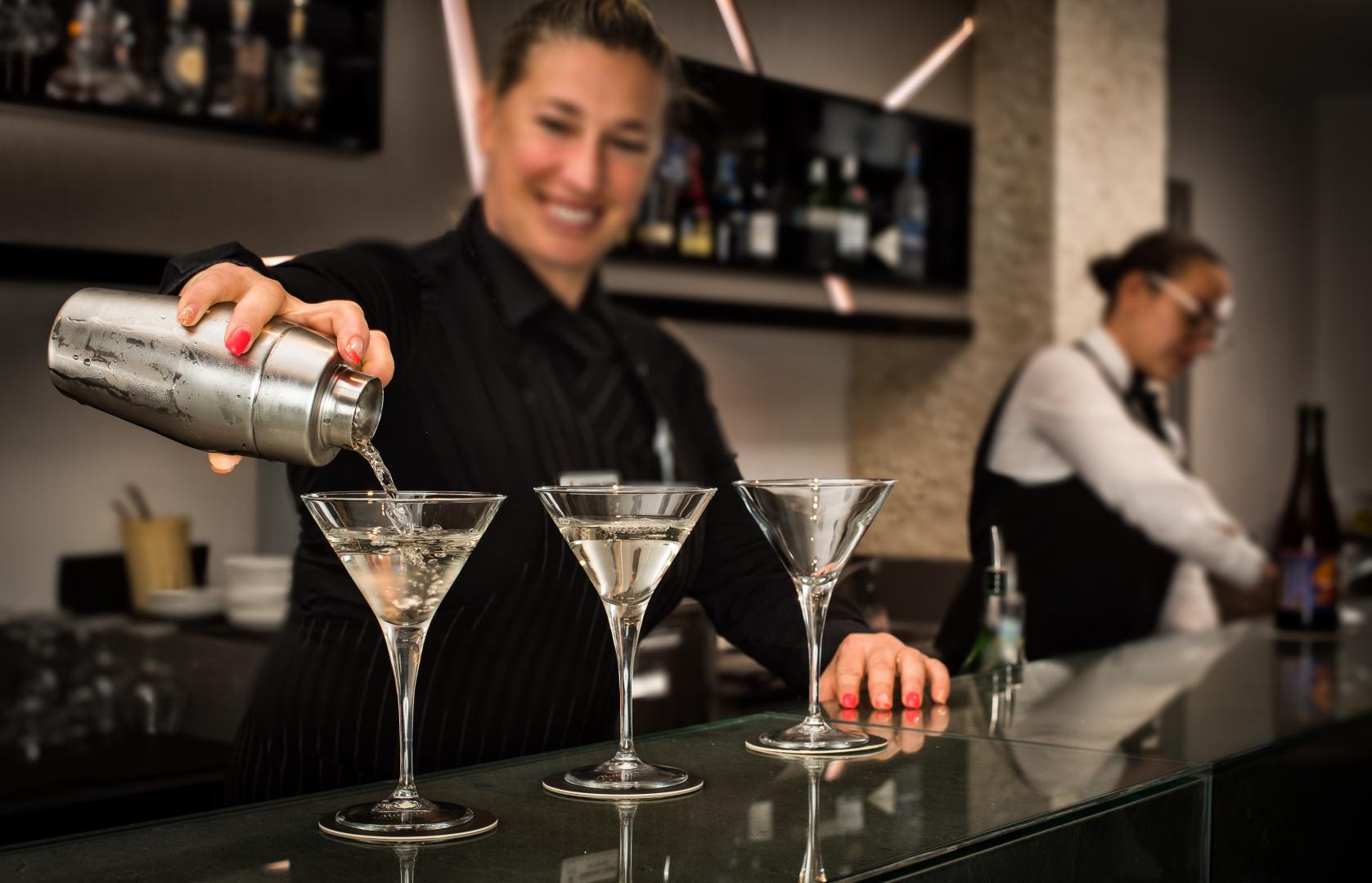 Bar met drankenselectie — Grand Hotel Resort Ma&Ma