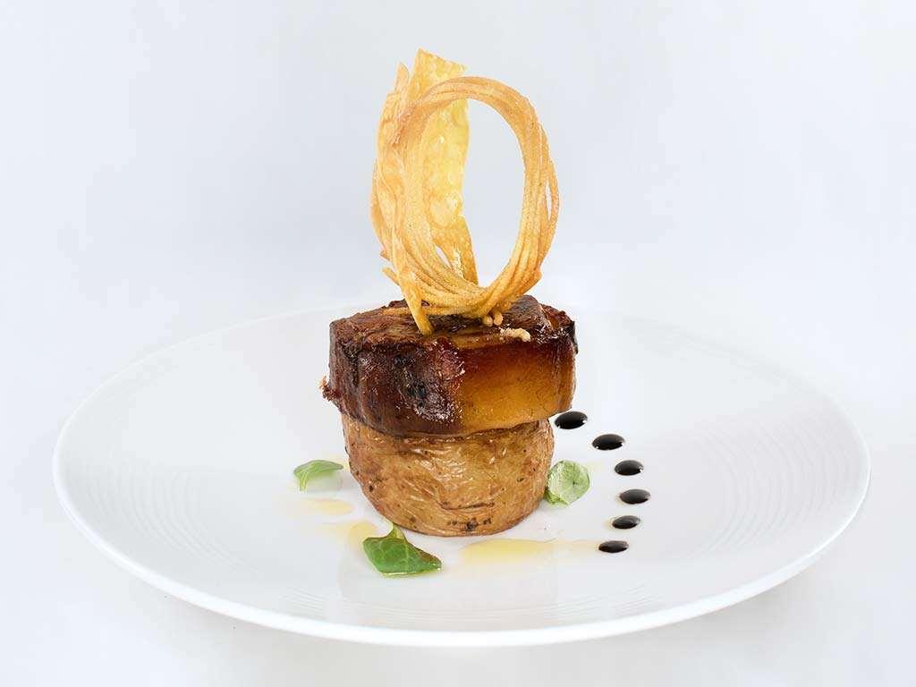Close-up van gerecht — Grand Hotel Resort Ma&Ma