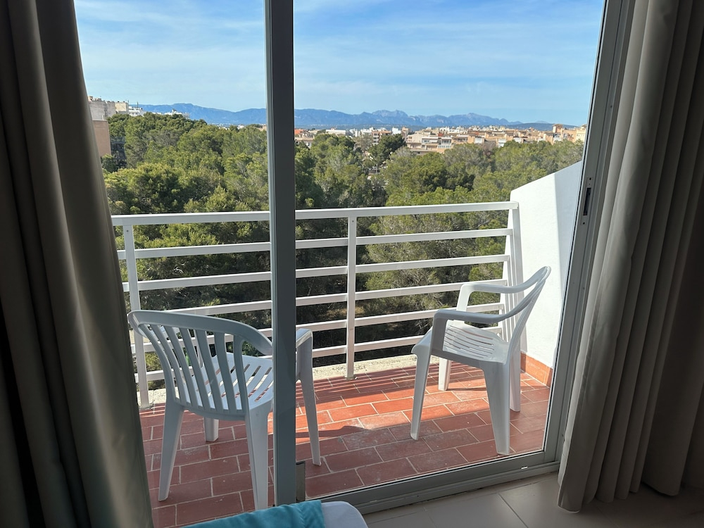 Zeezicht vanaf het balkon — Hotel Selva Arenal