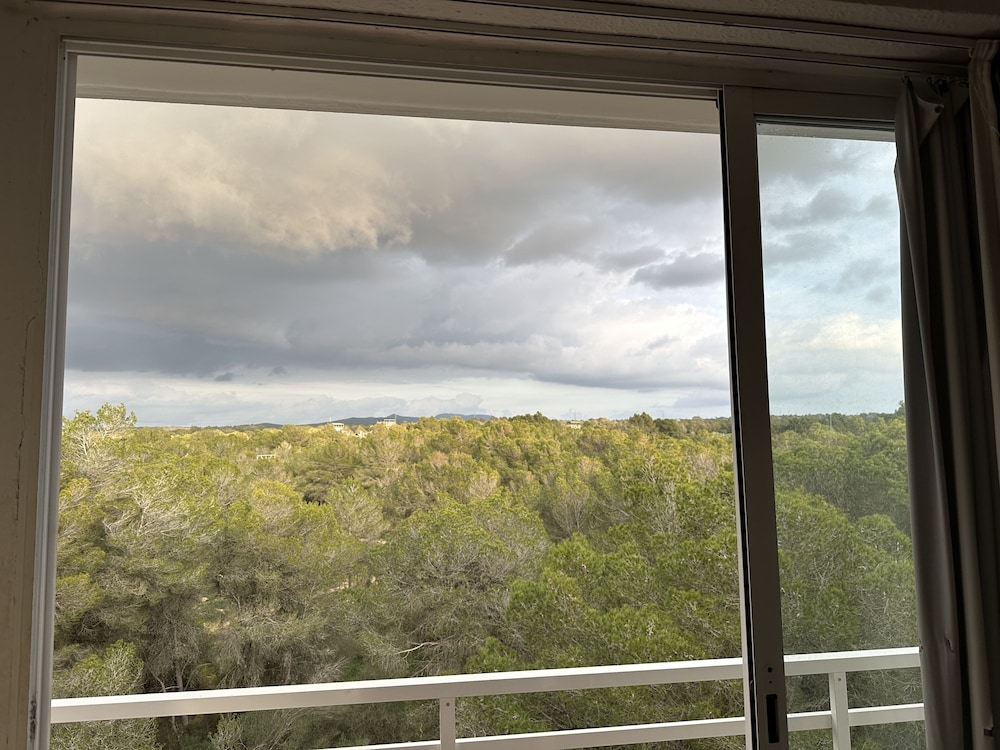 Zeezicht vanaf het balkon — Hotel Selva Arenal