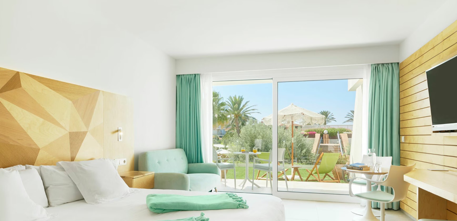 Premium double terrace