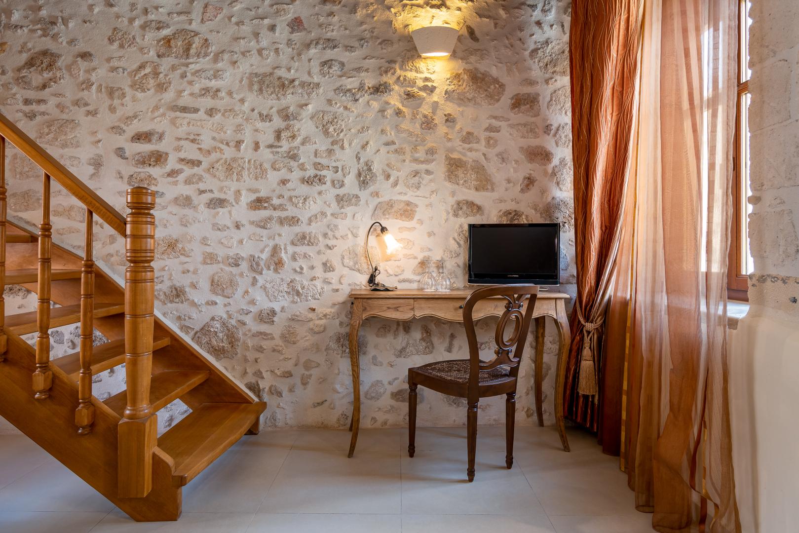Suite met zithoek — Palazzino di Corina