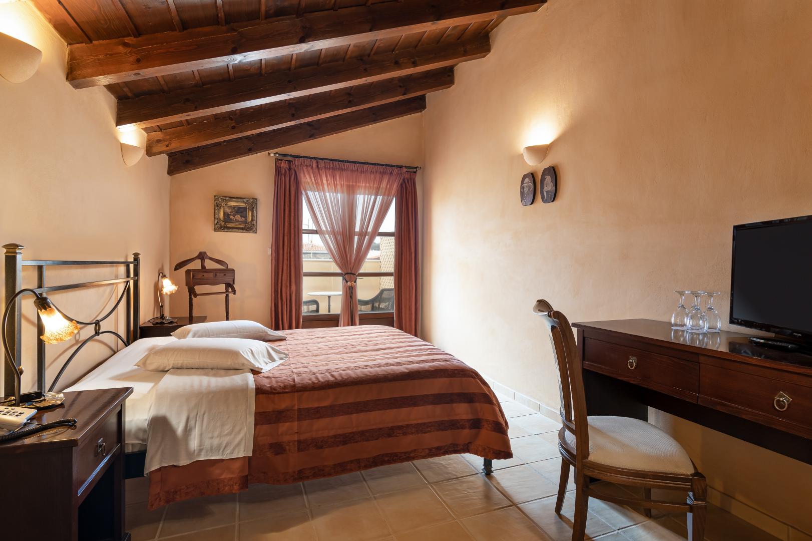 Kamer met tweepersoonsbed — Palazzino di Corina