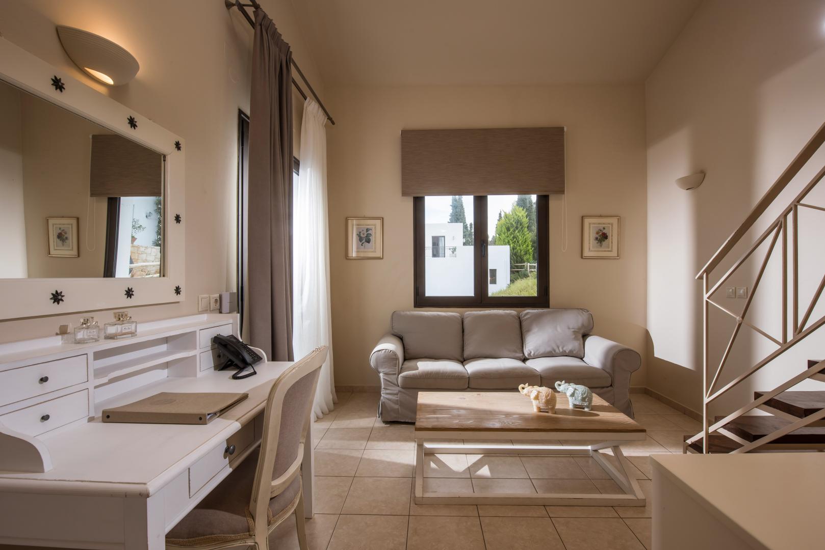 Suite met zithoek — Creta Blue
