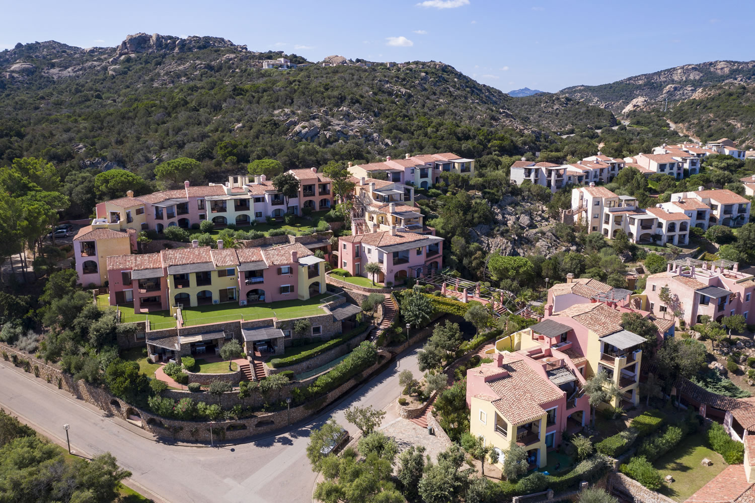 Panoramisch bergzicht — Bagaglino I Giardini di Porto Cervo