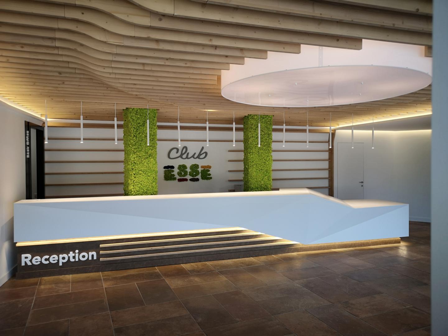Lobby met receptie — Club Esse Roccaruja