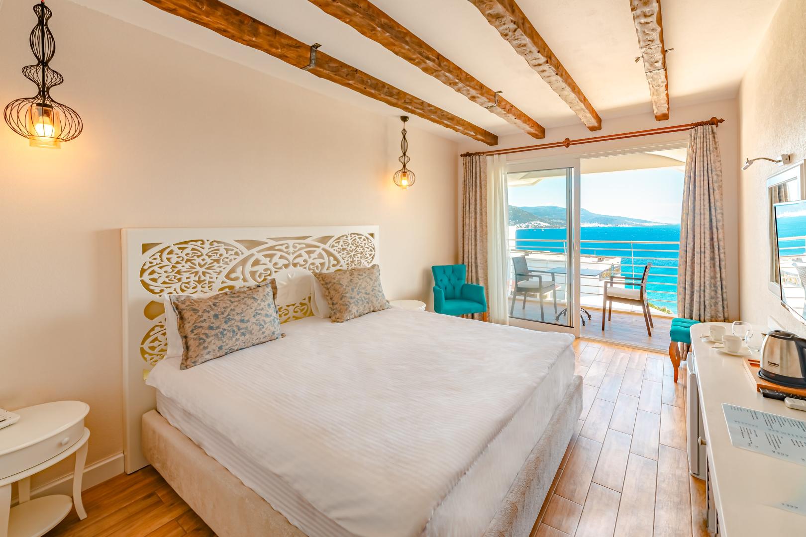 Kamer met zeezicht — Casa Mare Bodrum