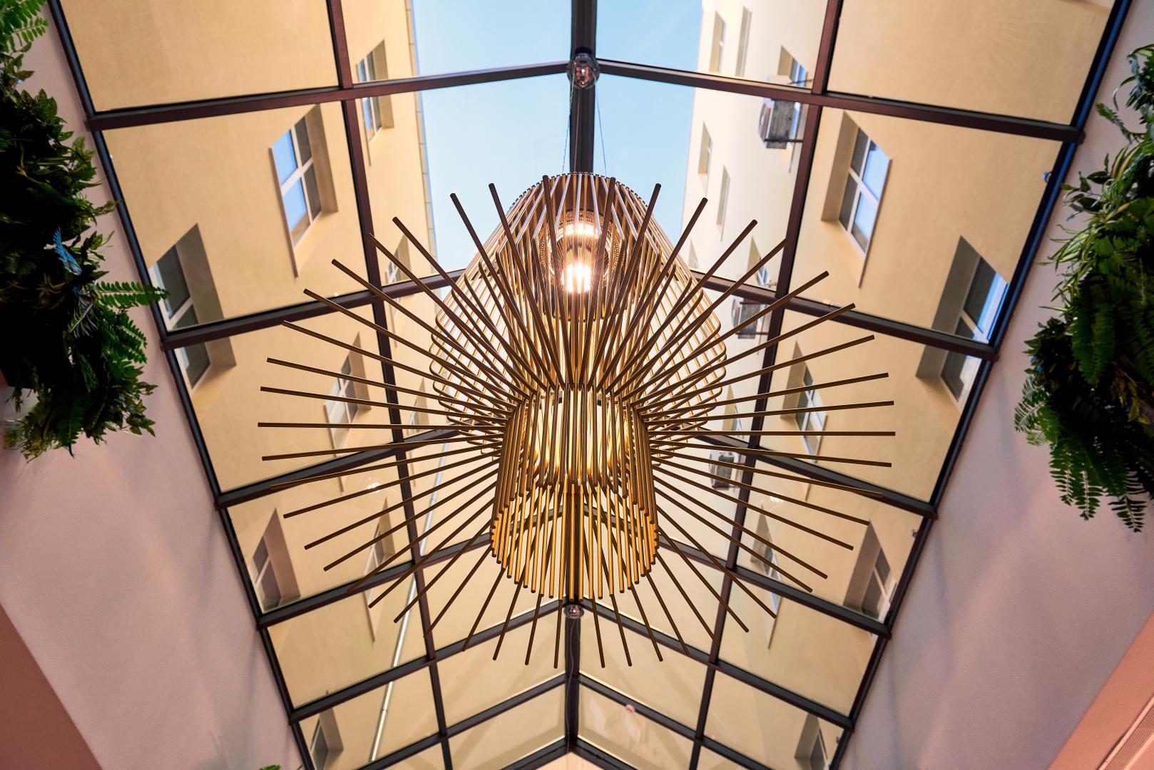 Decoratief detail — Cornaro Hotel