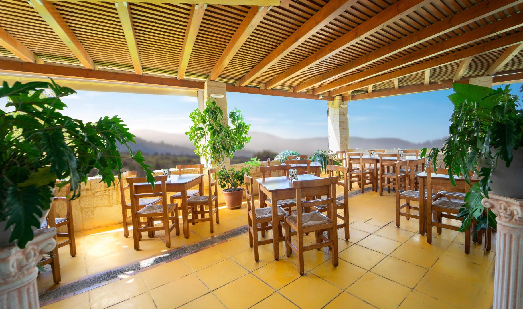 Restaurantterras buiten — Futura