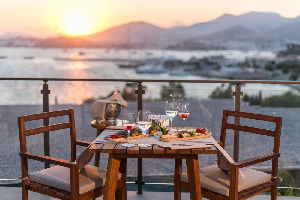 Restaurantterras buiten — Senses Hotel