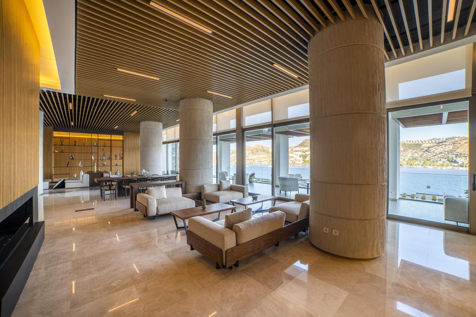 Lobby met receptie — Mivara Luxury Resort & Spa