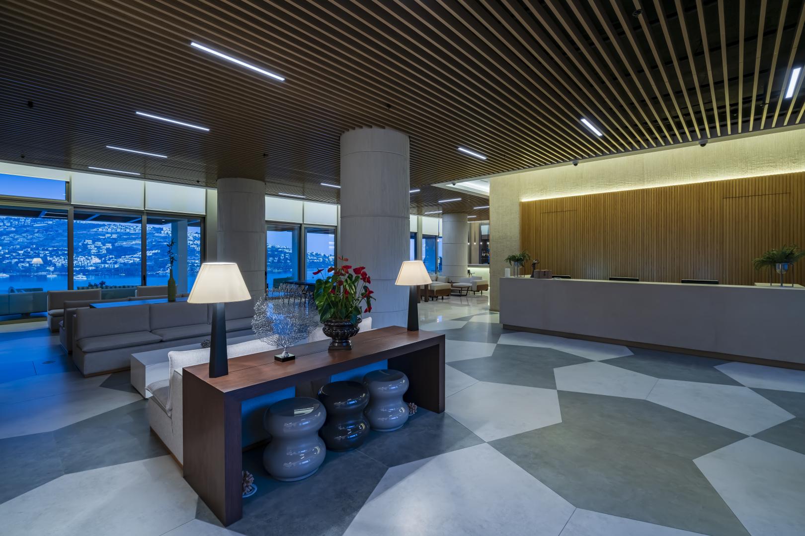 Lobby met receptie — Mivara Luxury Resort & Spa