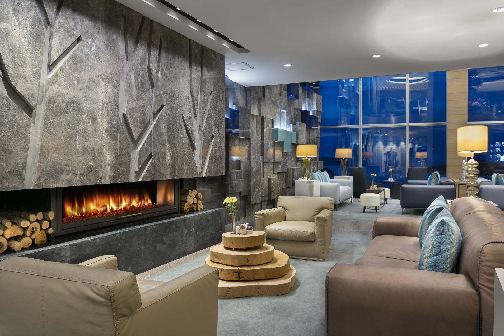 Lobby met receptie — Sirene Luxury Hotel Bodrum