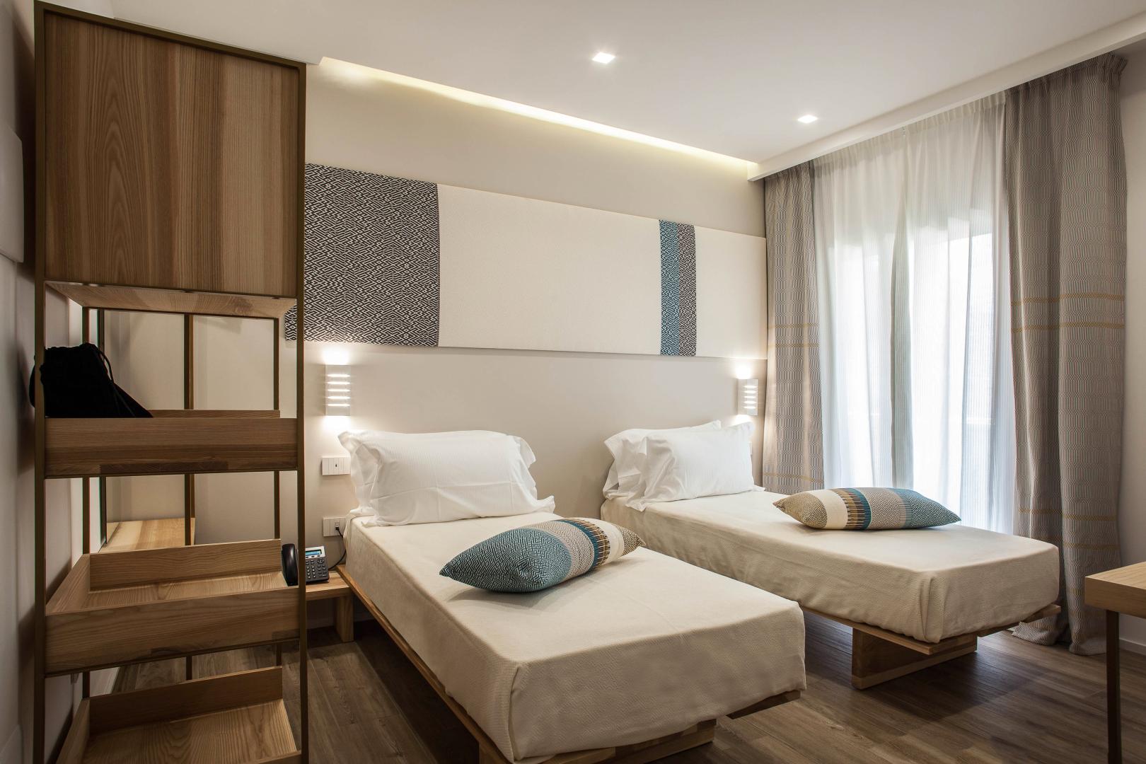 Kamer met twee aparte bedden — Noha Lifestyle Hotel