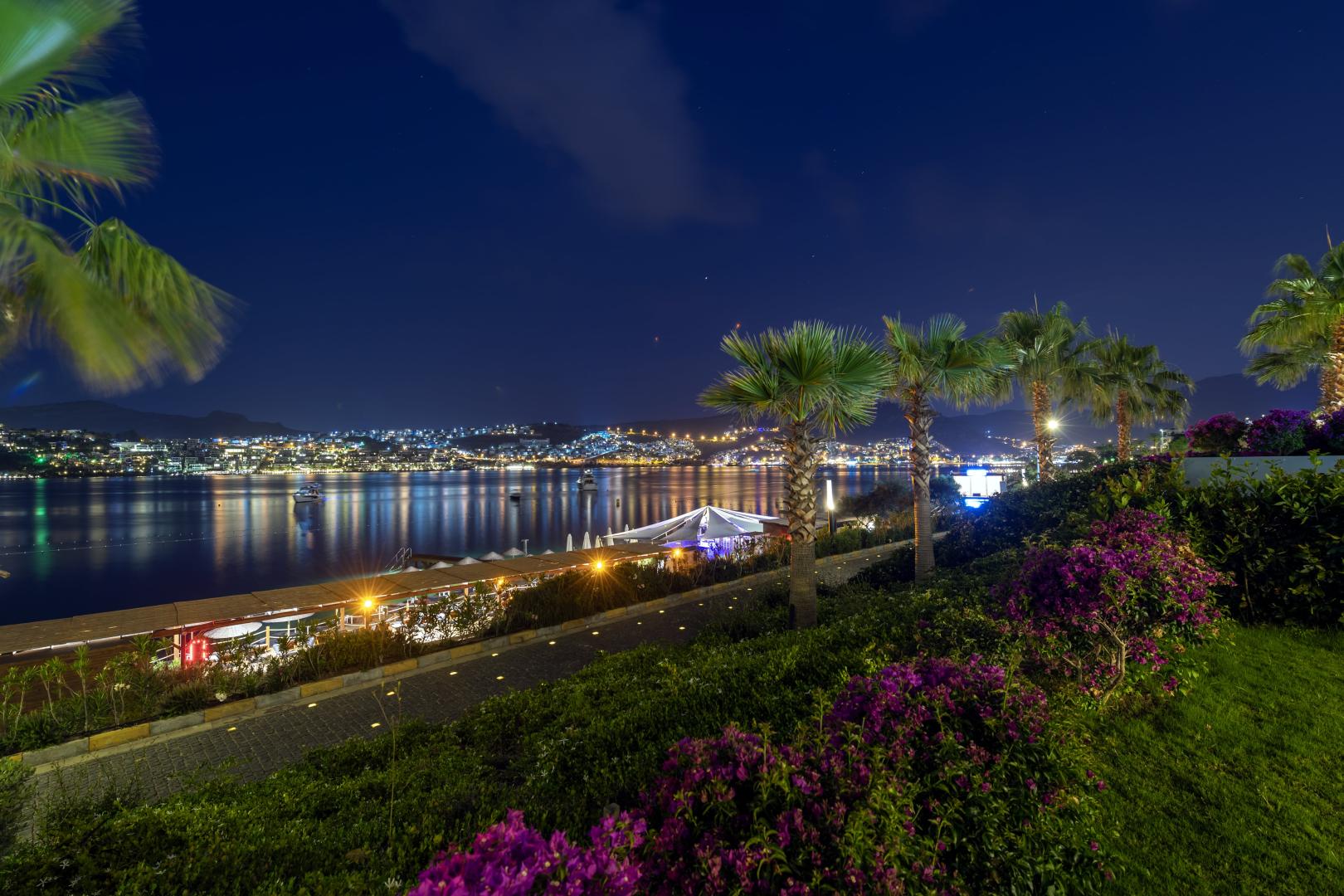Skyline-uitzicht over de stad — Cape Bodrum Luxury Hotel & Beach