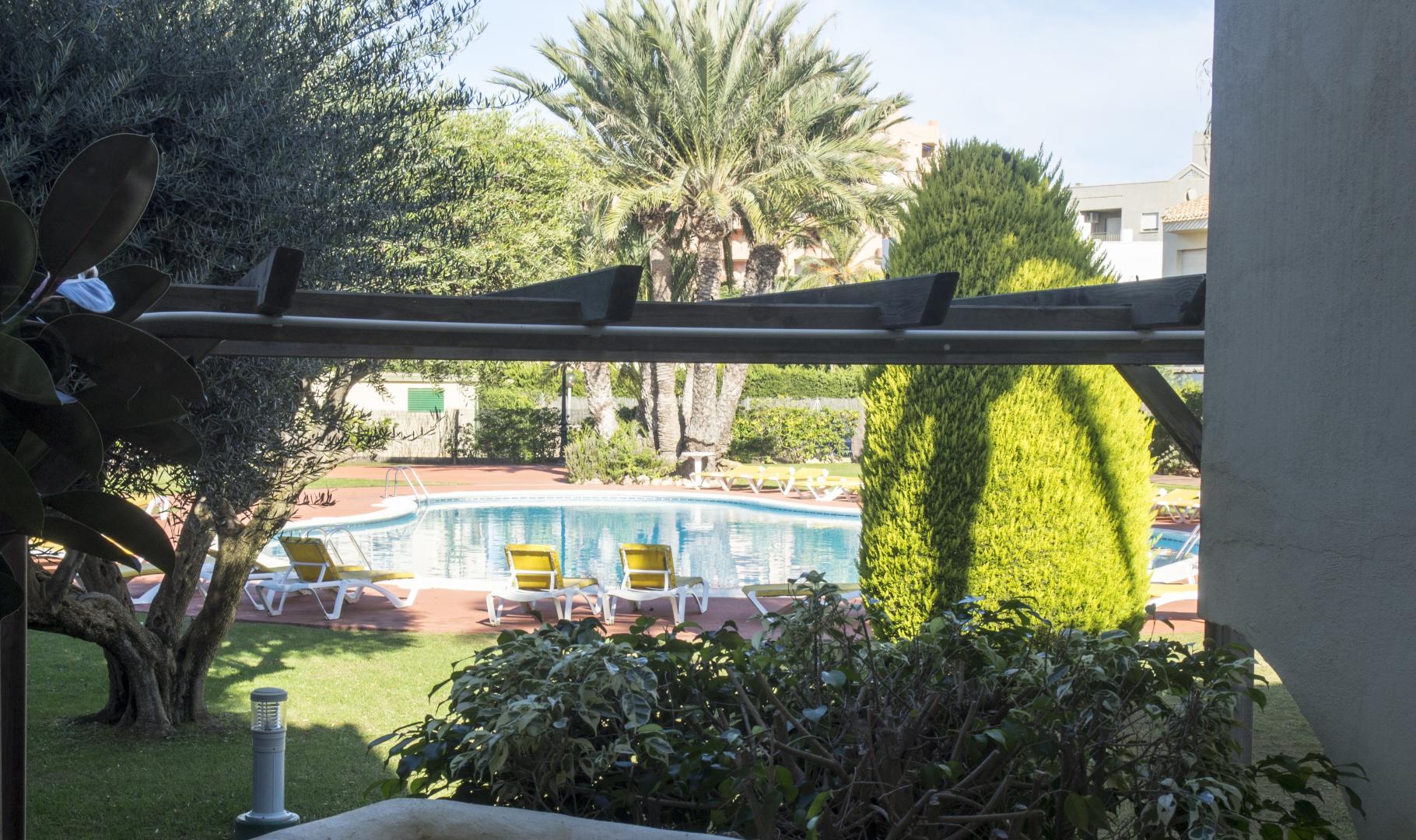 Zeezicht vanaf het balkon — Villas la Manga