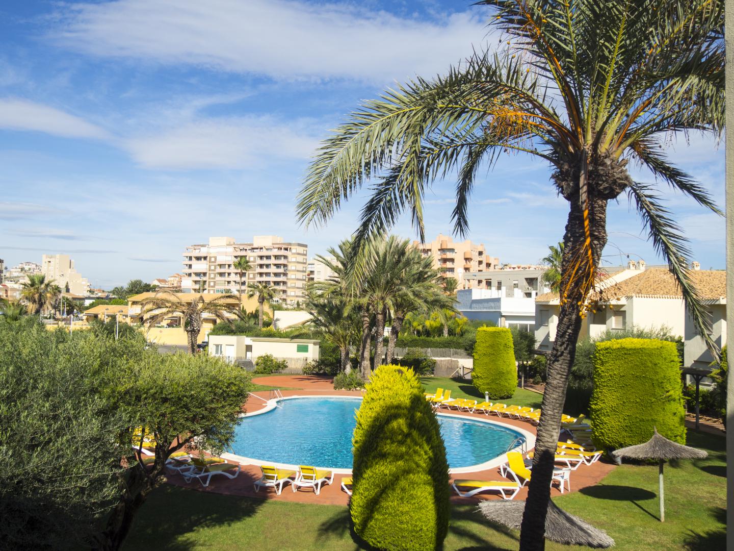 Zeezicht vanaf het balkon — Villas la Manga
