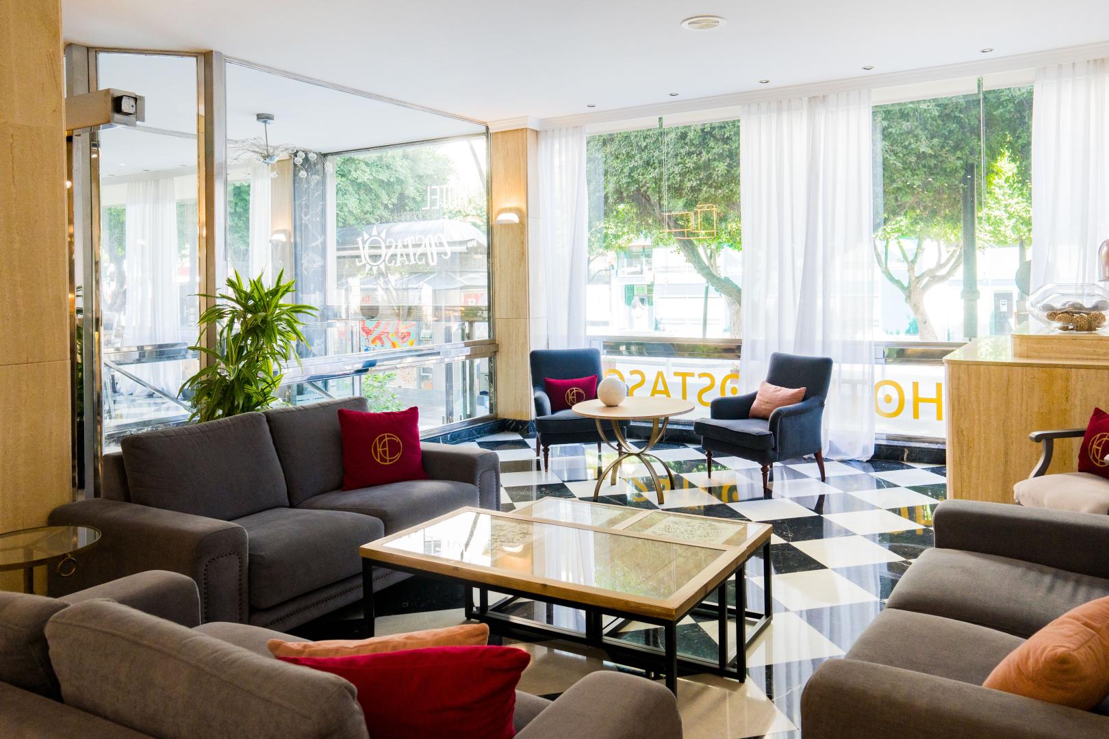Lobby met receptie — Husa Costasol
