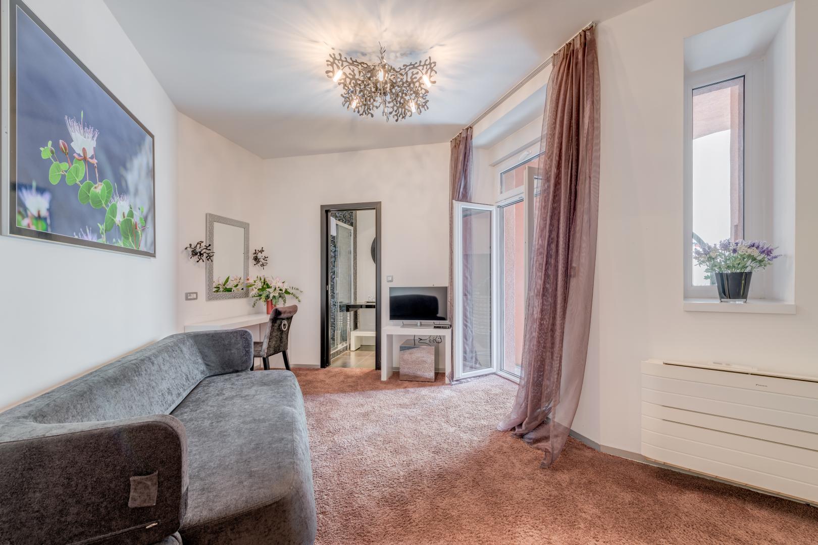 Kamer met balkon — Starlight Luxury Rooms
