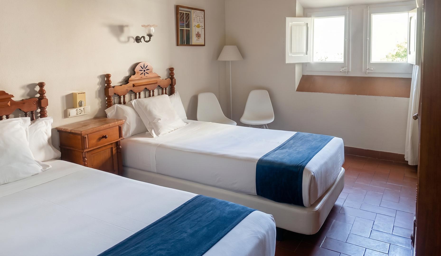Kamer met twee aparte bedden — Hotel Medium Renaixença