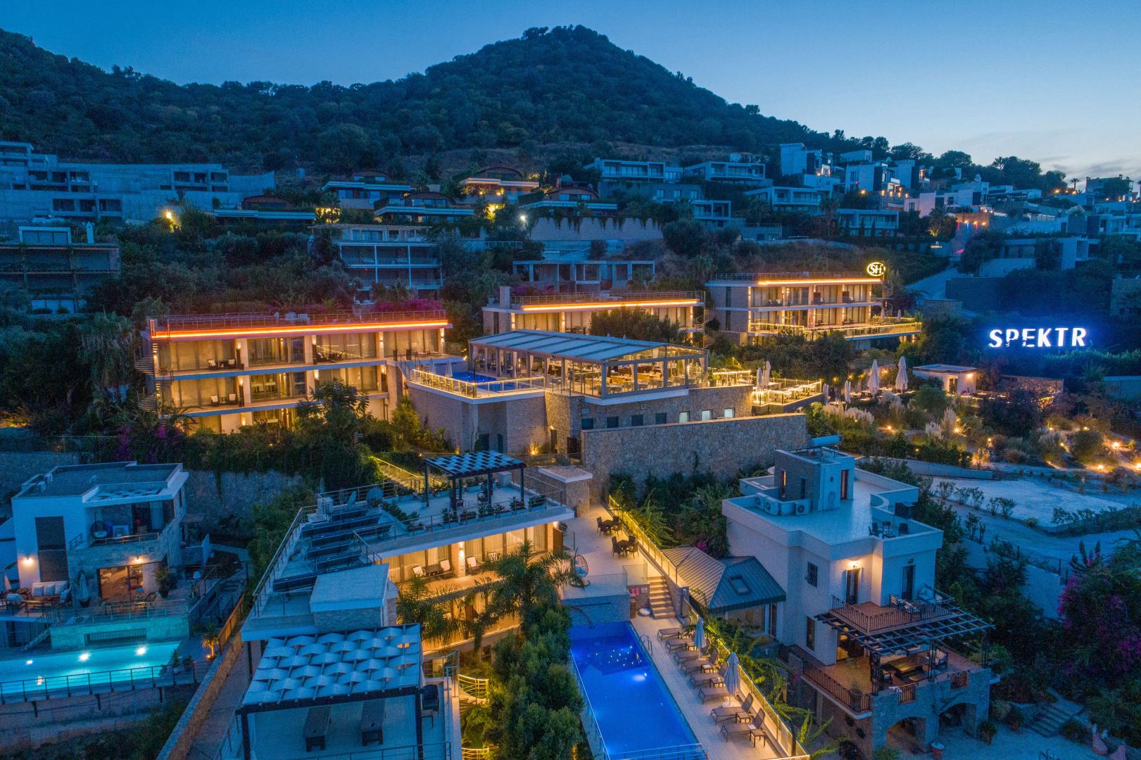 Resortoverzicht — Spektr Hotel Bodrum