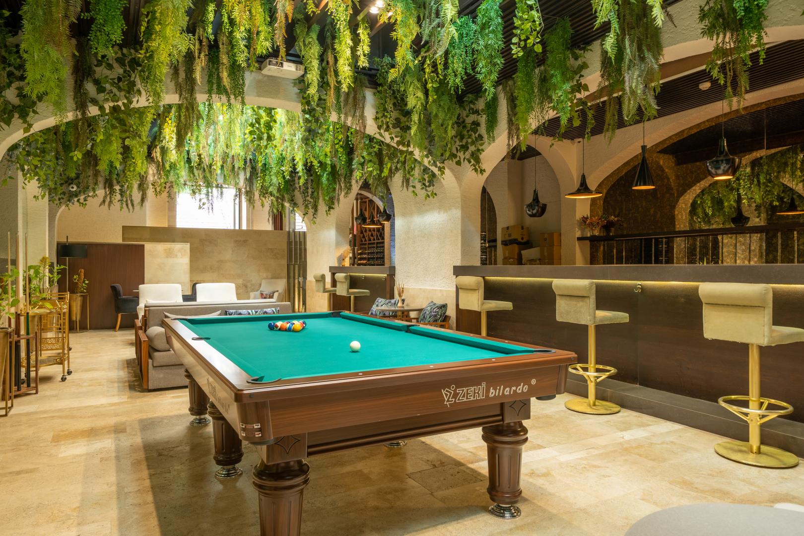 Lobby met receptie — Spektr Hotel Bodrum