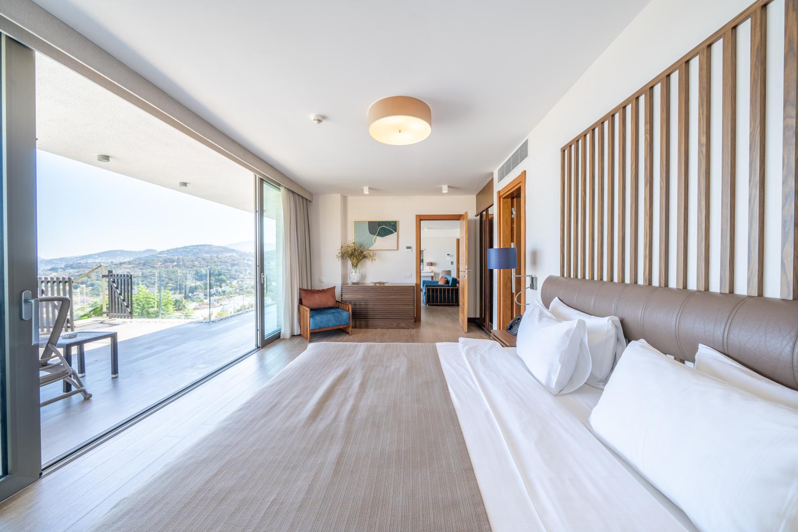 Kamer met twee aparte bedden — Spektr Hotel Bodrum