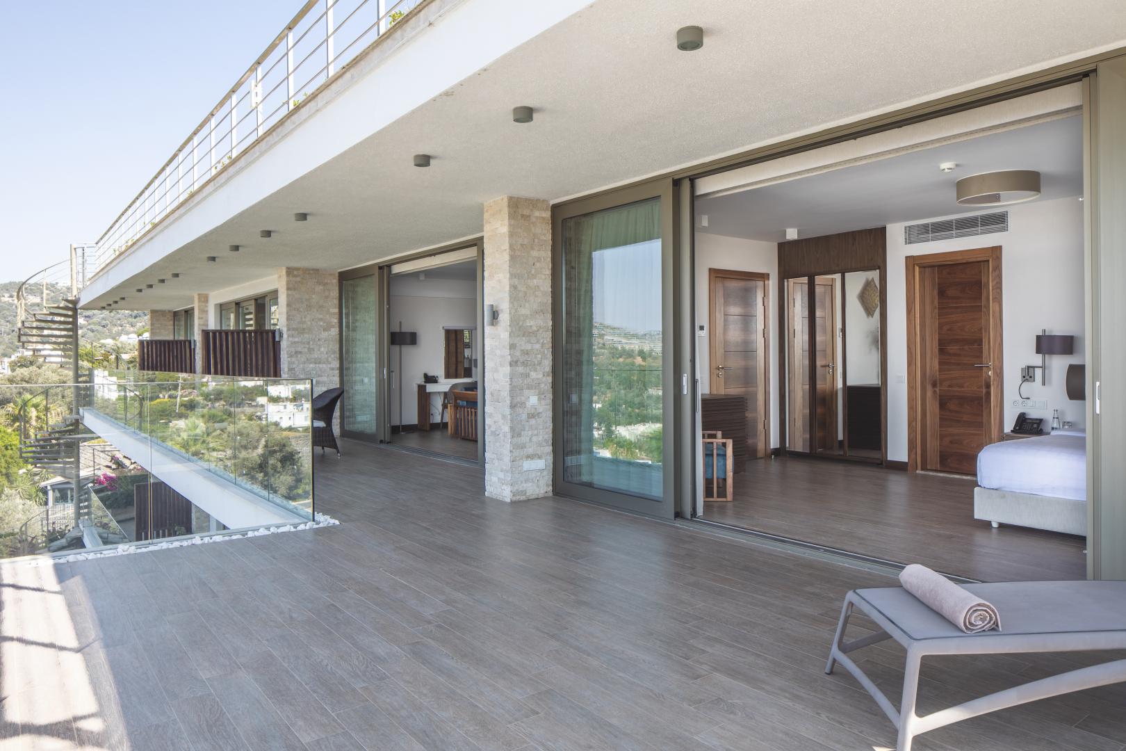 Panoramisch bergzicht — Spektr Hotel Bodrum