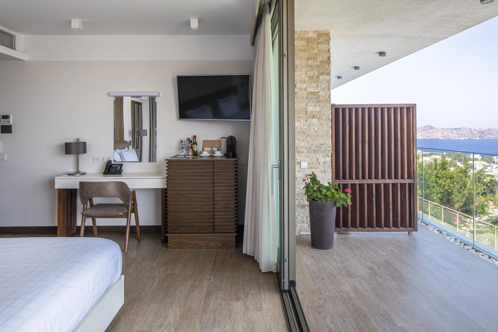 Kamer met twee aparte bedden — Spektr Hotel Bodrum