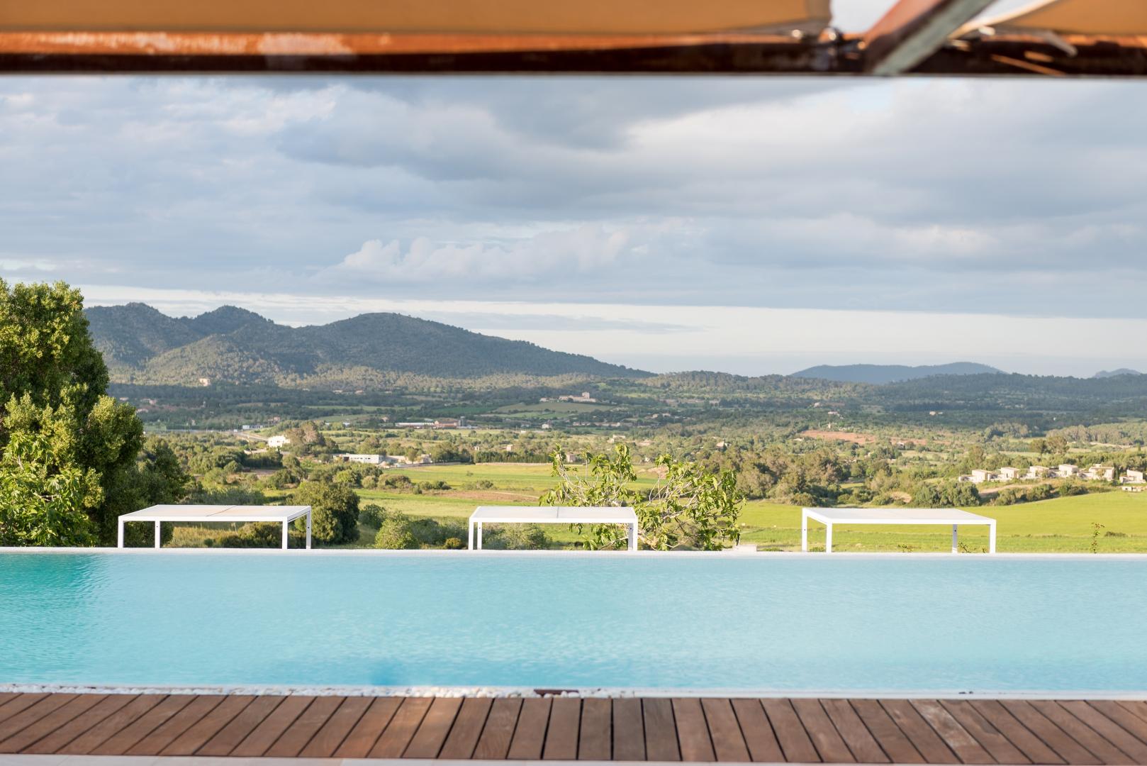 Zeezicht vanaf het balkon — Cas Cabo Nou Agroturismo