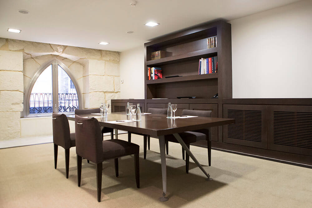 Lobby met receptie — Hospes Amérigo