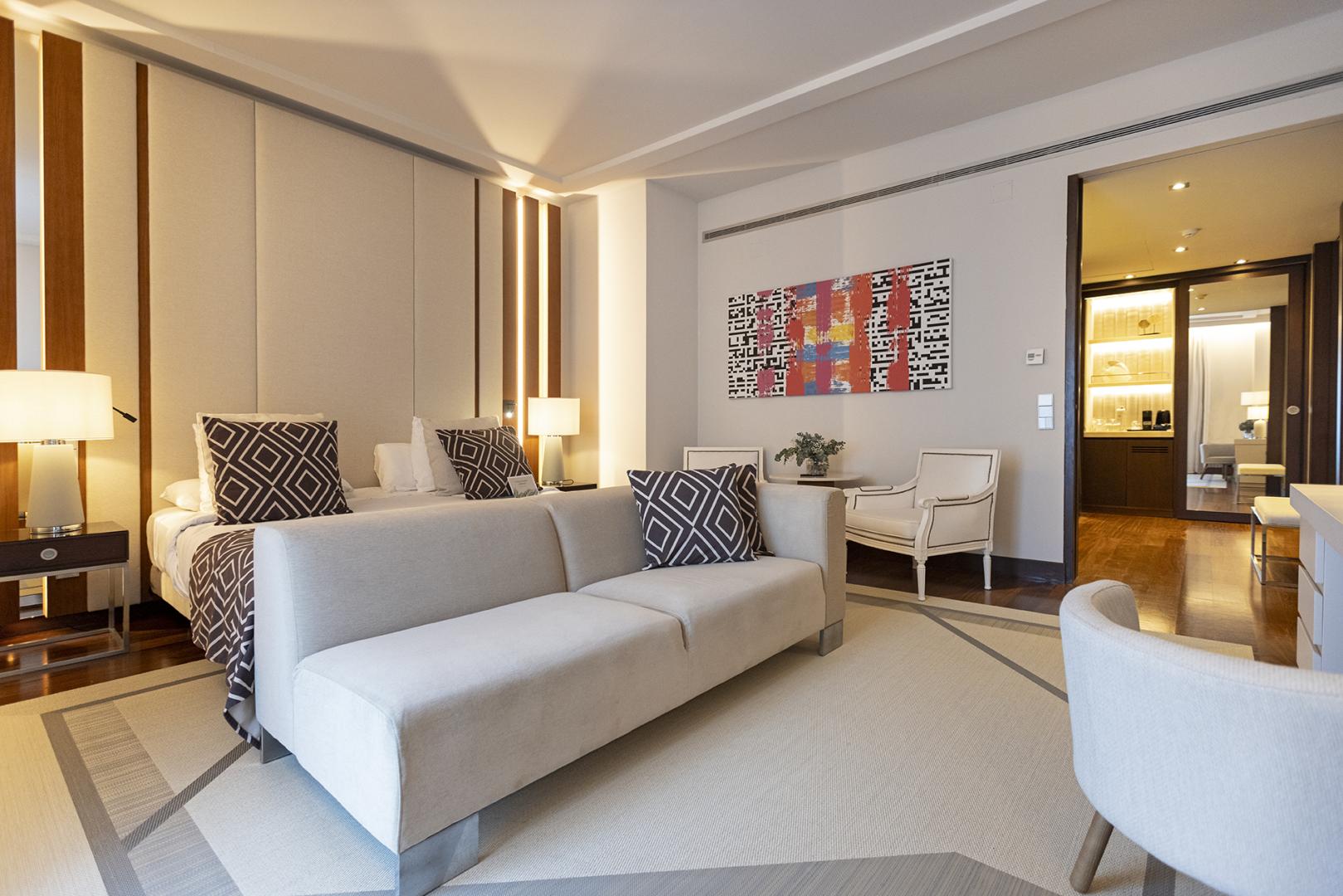 Suite met zithoek — Hospes Amérigo