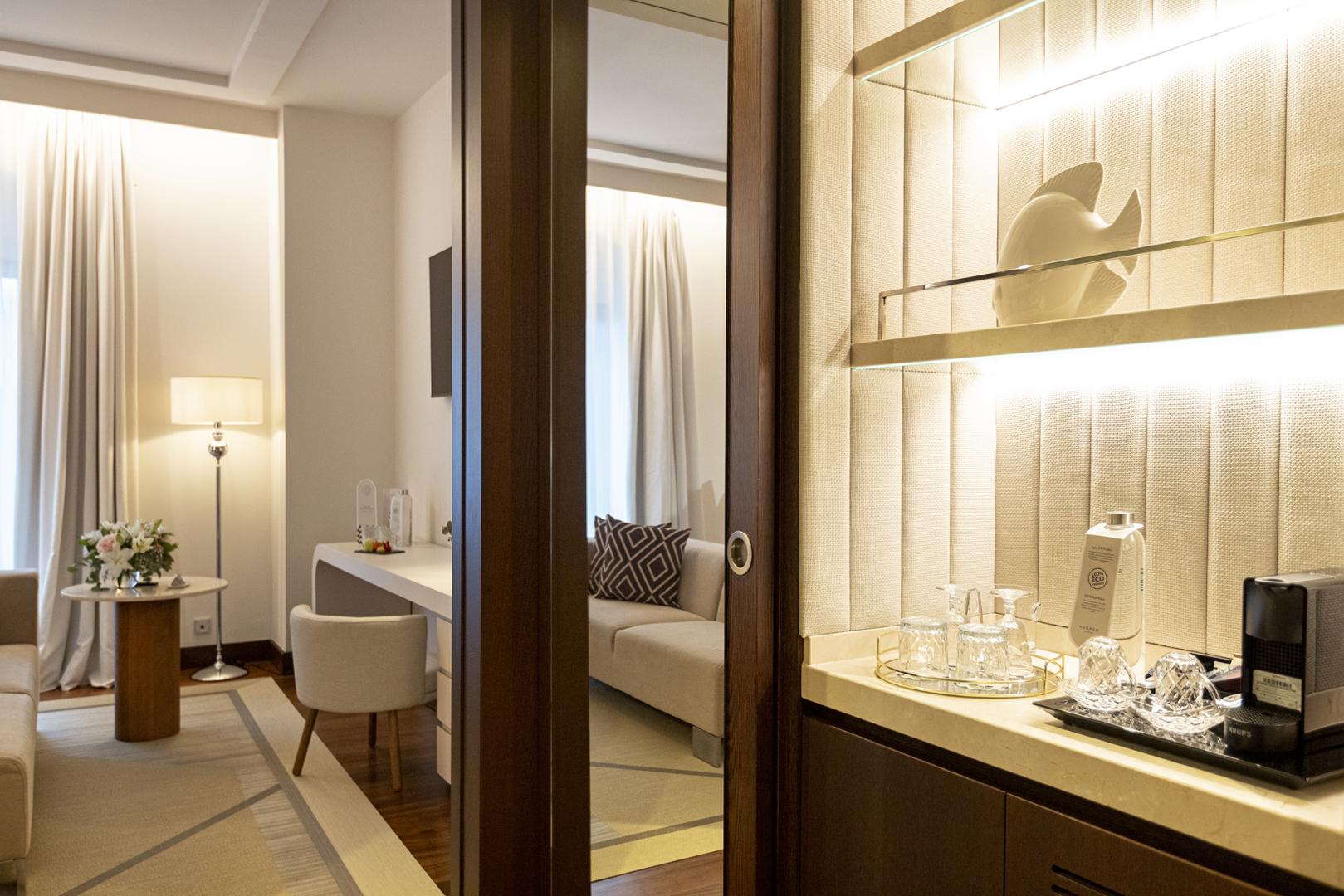 Suite met zithoek — Hospes Amérigo