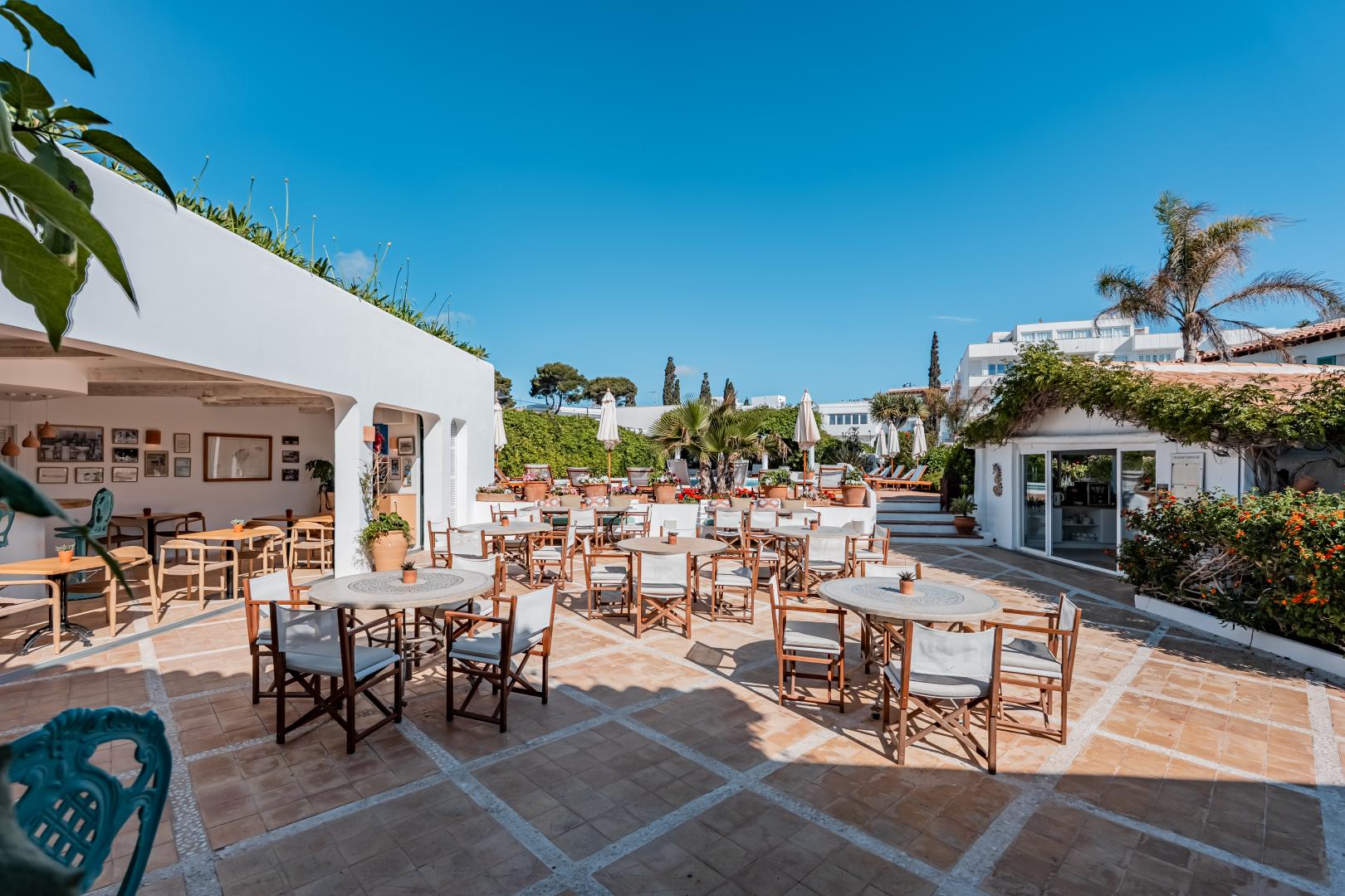 Restaurantterras buiten — The Sea Club