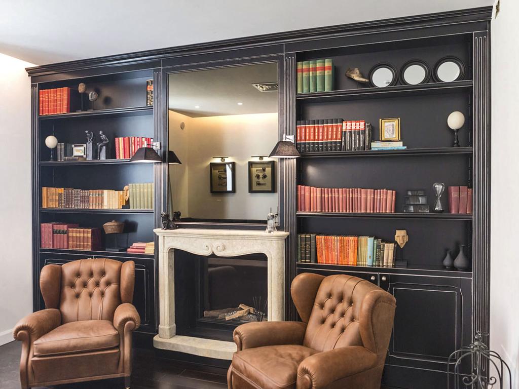 Suite met zithoek — Hotel Villa Fanny