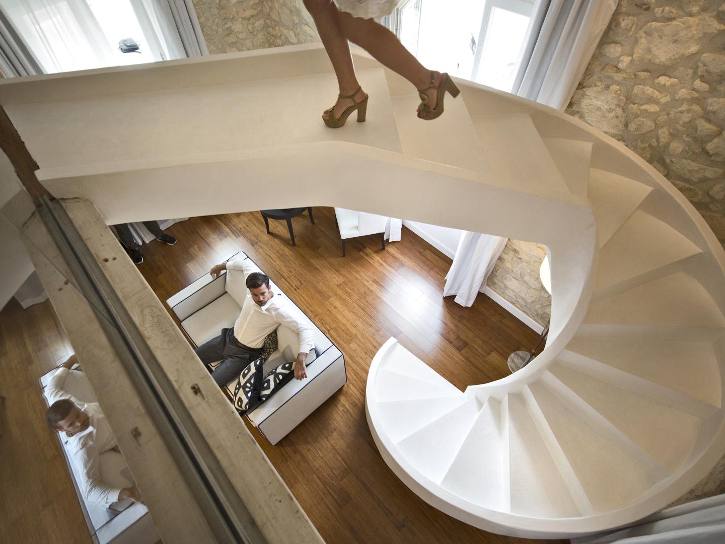 Luxe entreehal — Hotel Villa Fanny