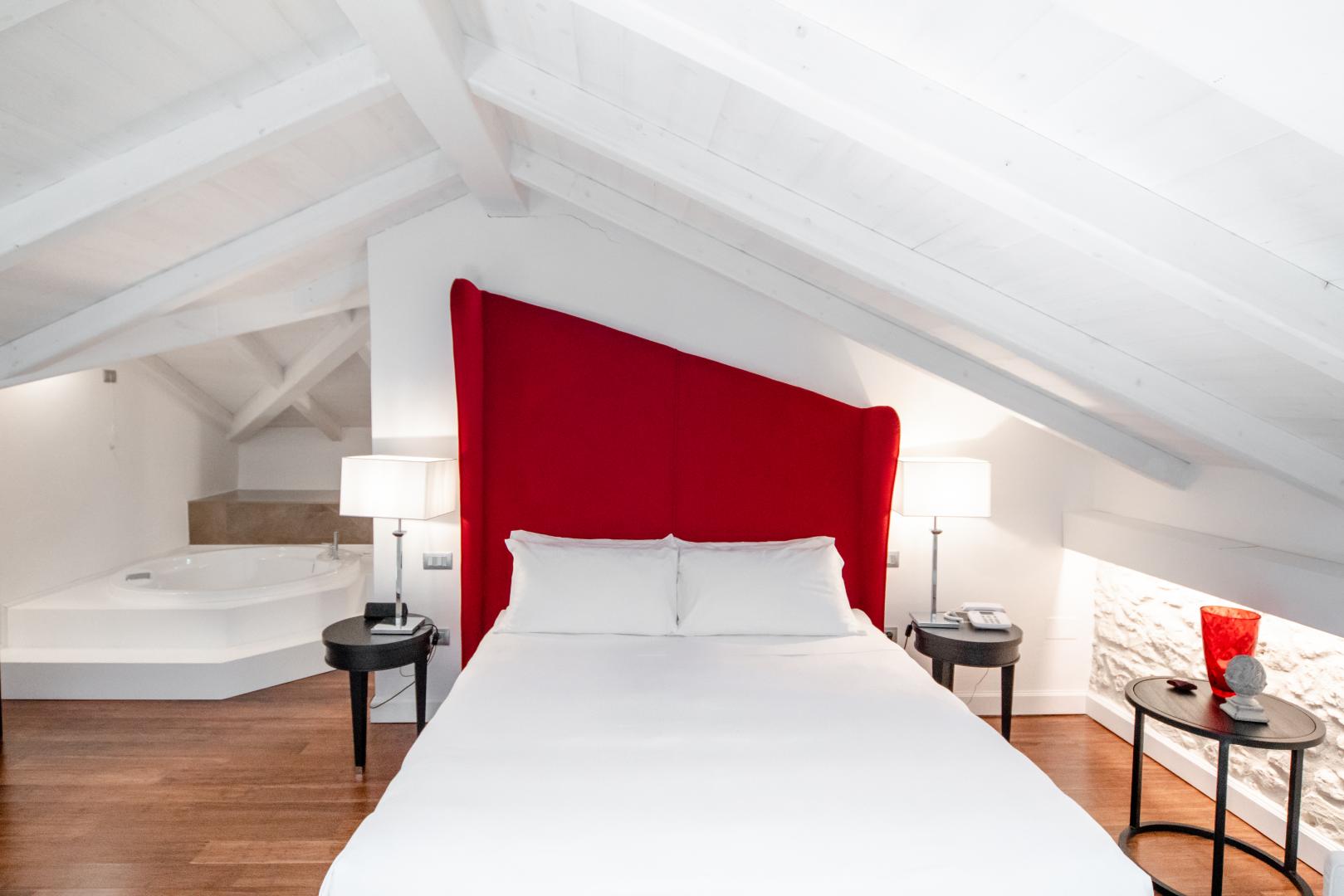 Kamer met tweepersoonsbed — Hotel Villa Fanny