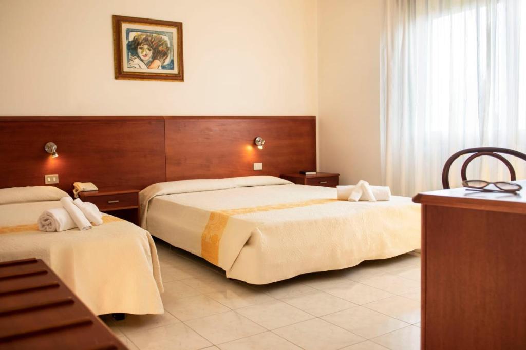 Kamer met tweepersoonsbed — Hotel Califfo