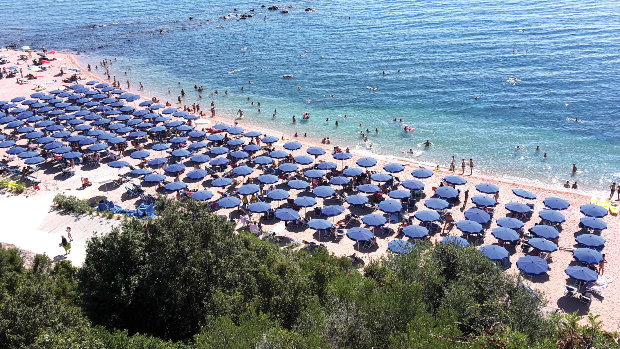 Zeezicht vanaf het balkon — Club Esse Palmasera Resort