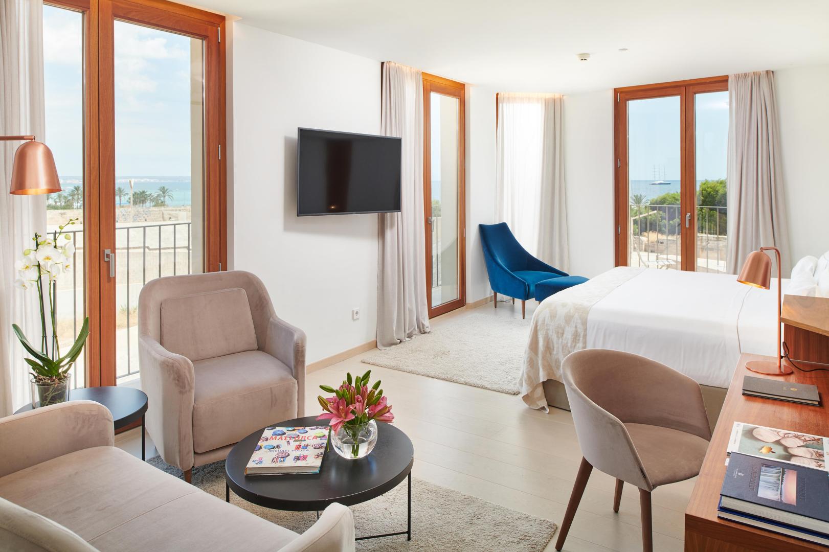 Suite met zithoek — Hotel Es Princep