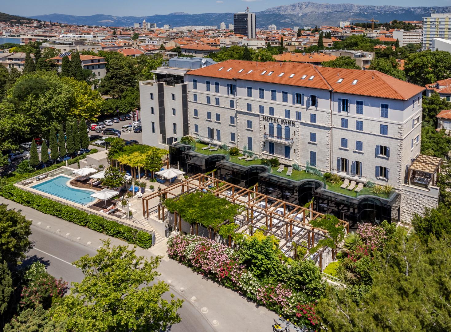 Binnenplaats — Hotel Park