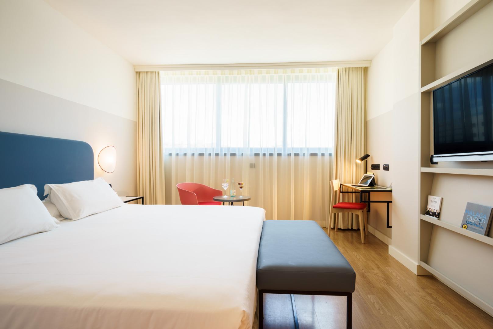 Kamer met twee aparte bedden — Eurostars Málaga