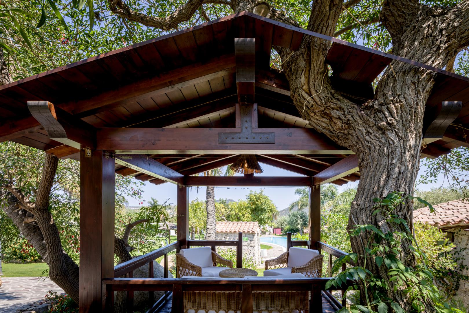 Restaurantterras buiten — Cruccuris Resort