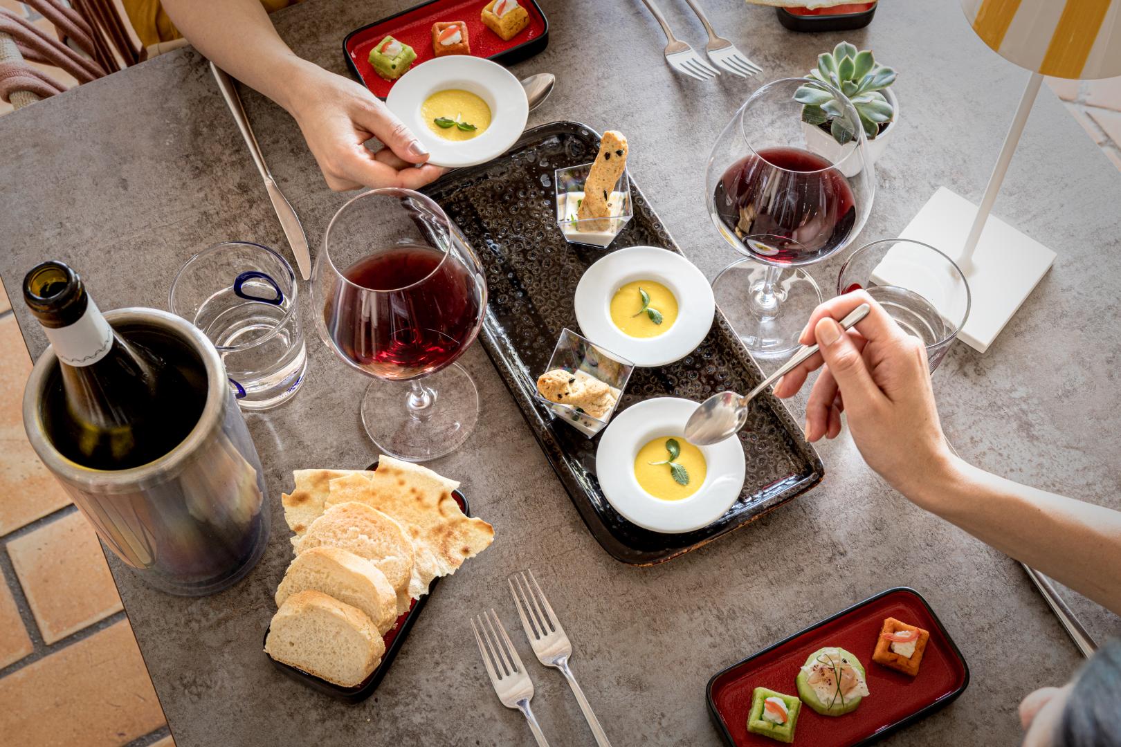 Fine-dining tafel — Cruccuris Resort
