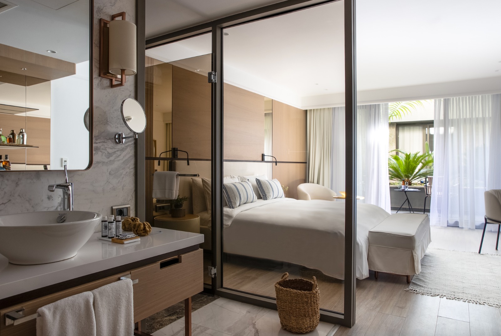 Kamer met twee aparte bedden — METT Bodrum