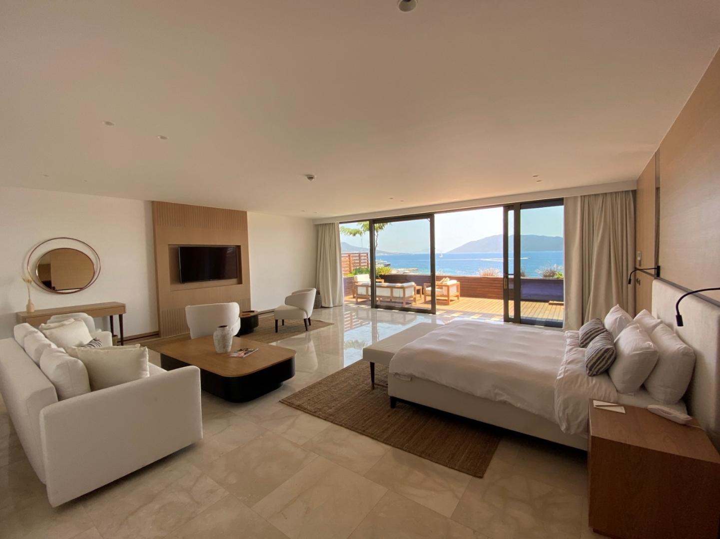 Kamer met twee aparte bedden — METT Bodrum
